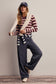 Striped Rib Knit Top