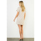 Short Sleeve Detailed Dress