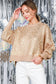 Leopard Foil Print Sweater