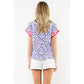 Contrast Trim Top