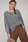 Washed Exposed Seam Top