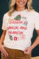 Dashin, Dancin and Prancin Crop Tee