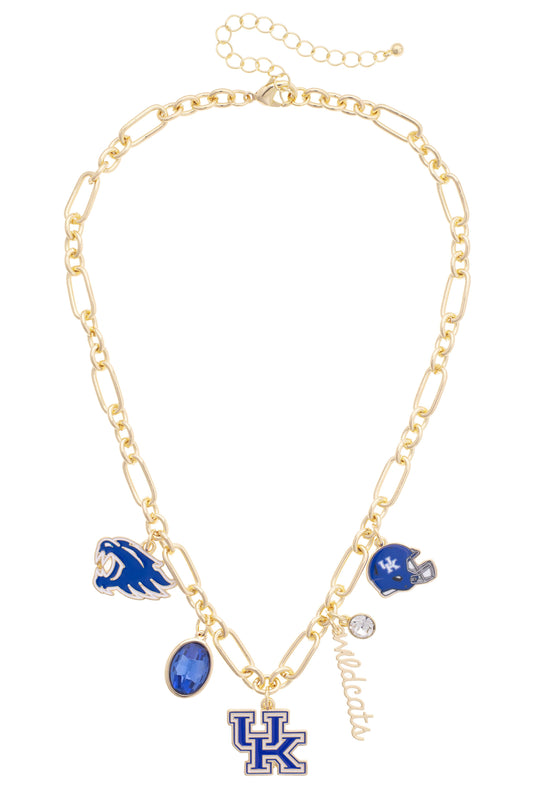 Kentucky Wildcats Gameday Charm Necklace