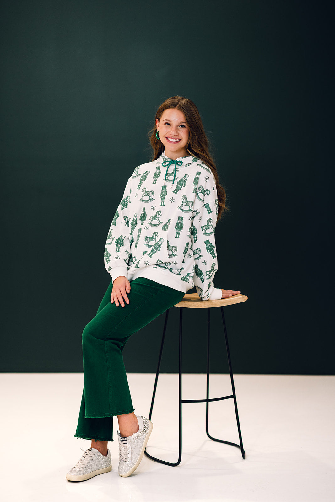 Nutcracker All-Over Print Christmas Hoodie