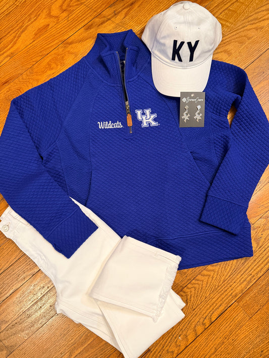 Kentucky 1/4 Zip Quilted Fleece