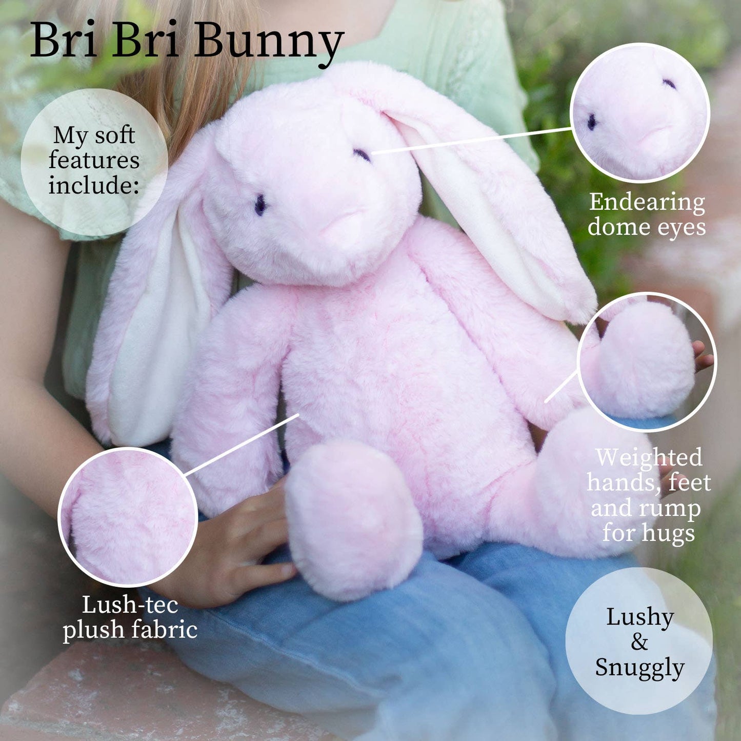 Pink Bunny 16 inch Plush Toy