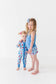 Berry Patriotic Convertible Footies with Ruffle