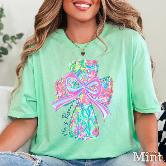 He Is Risen Easter Graphic T-Shirt