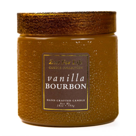 Zest For Life Candle (28oz.) - Vanilla Bourbon