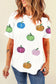 Pumpkin Sequin Tee