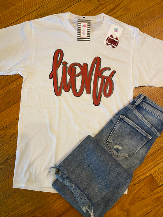 Lions Puff Tee