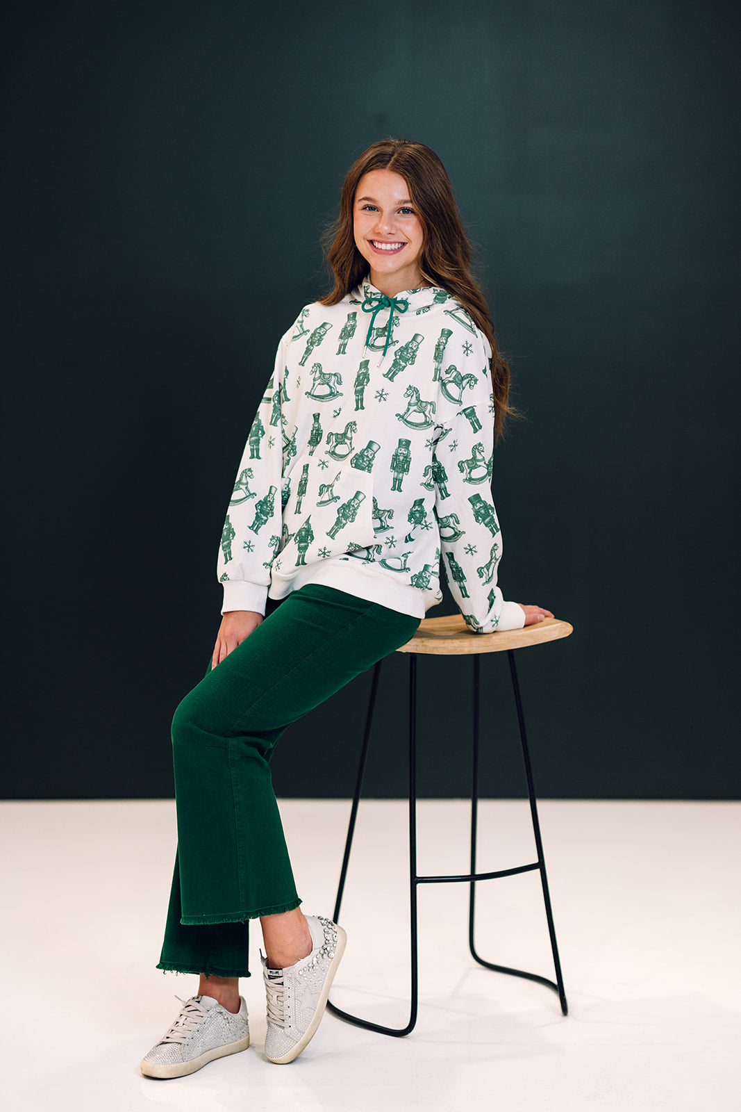 Nutcracker All-Over Print Christmas Hoodie