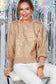 Leopard Foil Print Sweater