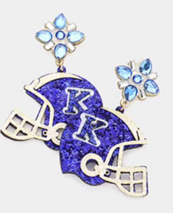 Kentucky Football Helmet Earrings