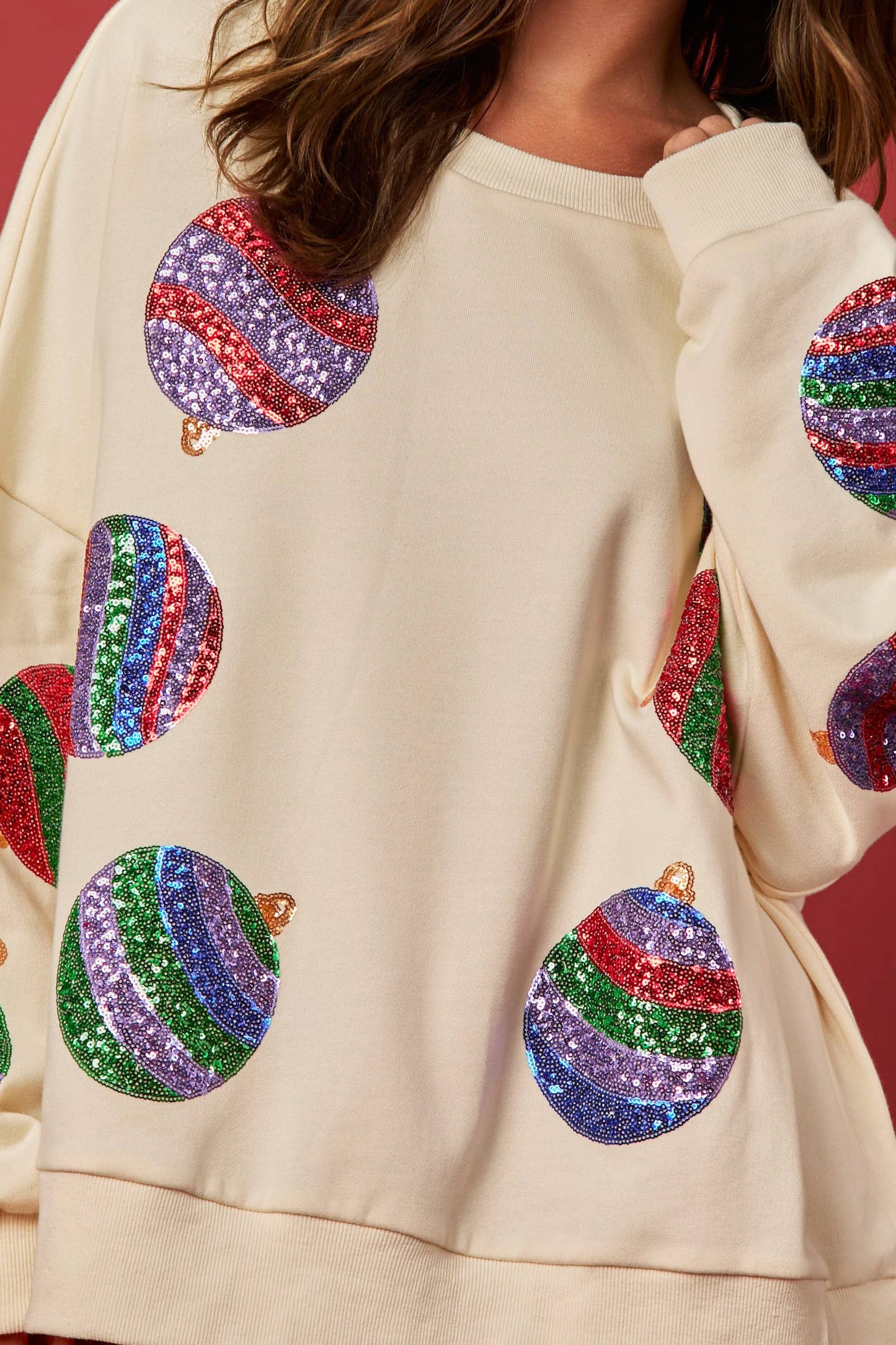 Ornament Oversized Sweatshirt