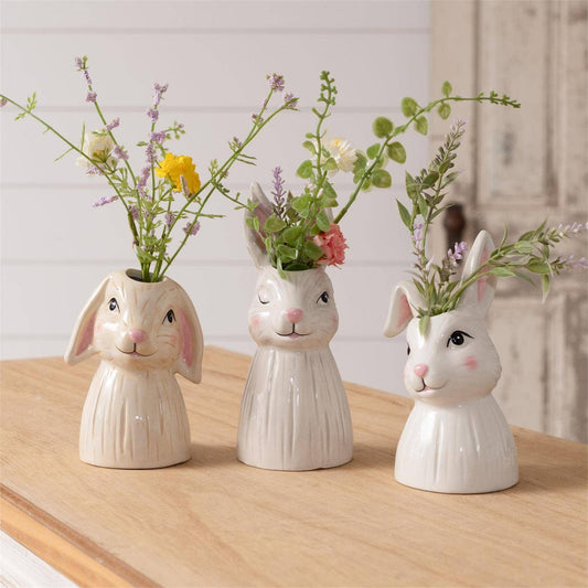 Bud Vases - Bunnies