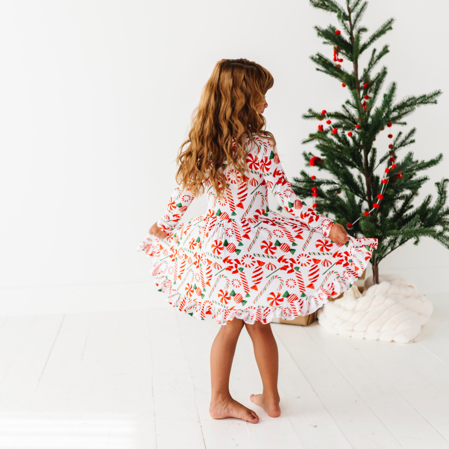 Pretty in Peppermint Girls Dress