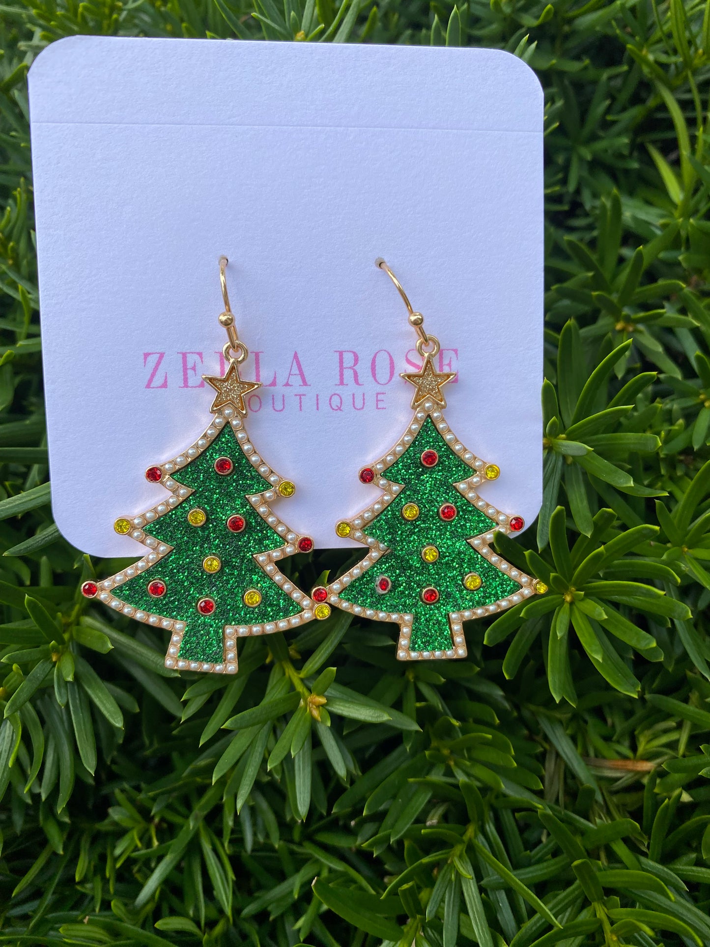 Christmas Tree Earrings