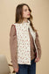 Floral Quilted Puffer Vest