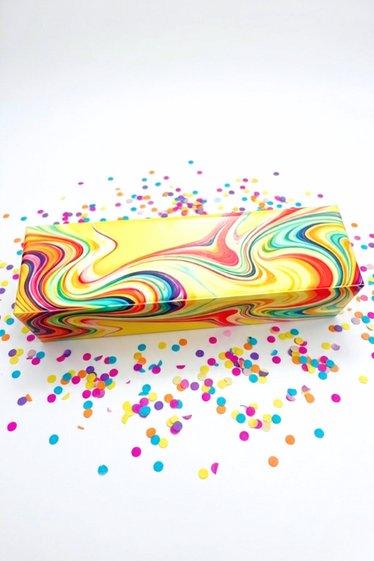 Marbled Butter Squishy Toy