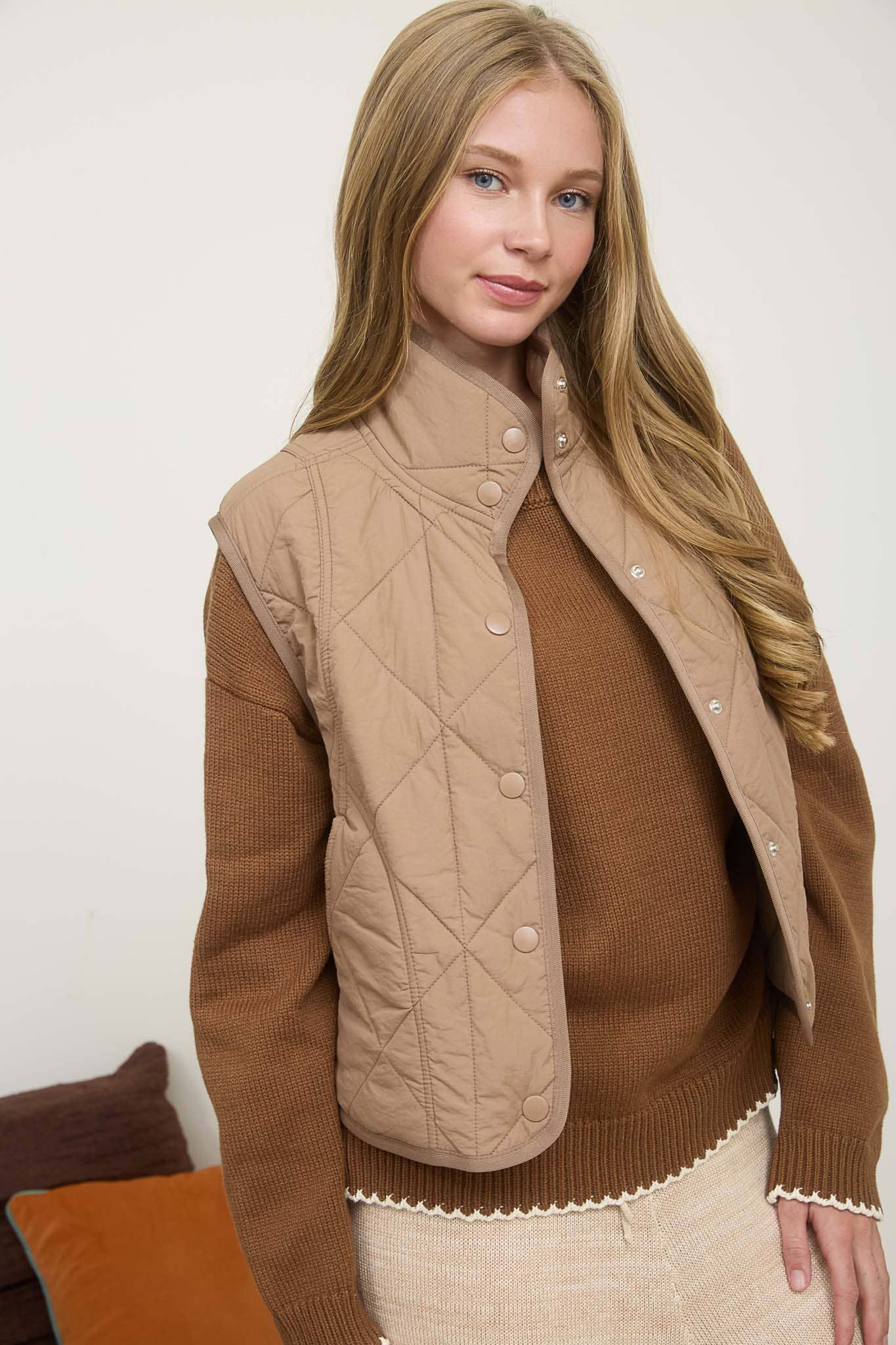 Quilted Puffer Vest