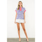 Contrast Trim Top