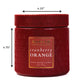 Zest For Life Candle (28oz.) - Cranberry Orange