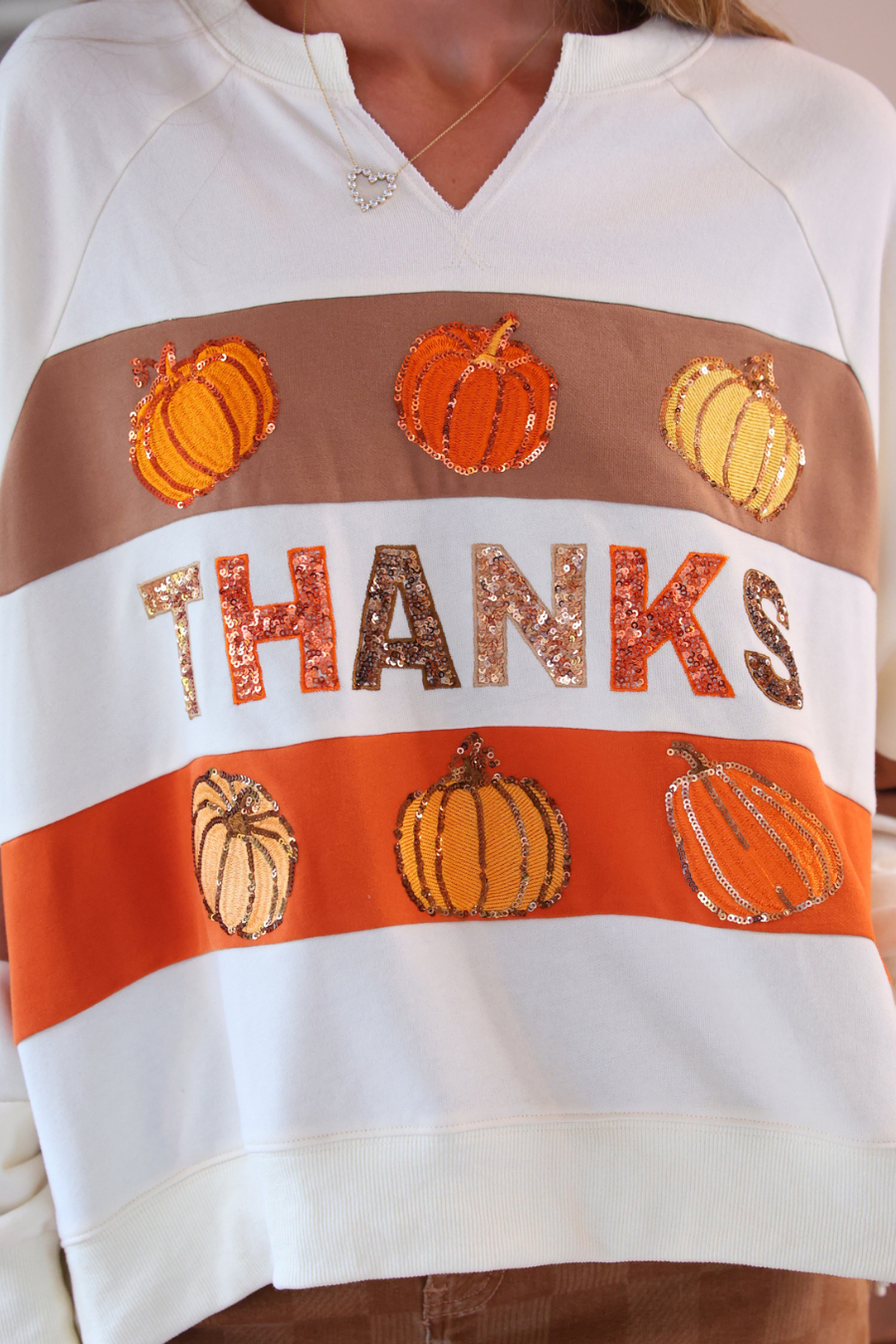 Thanks Pumpkin Pullover
