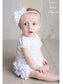 LAYETTE BASIC-ANGEL ROMPER