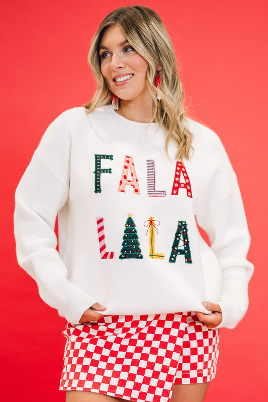 Falala Embroidered Sweater