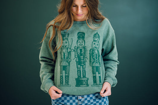 Monochrome Nutcracker Sweatshirt
