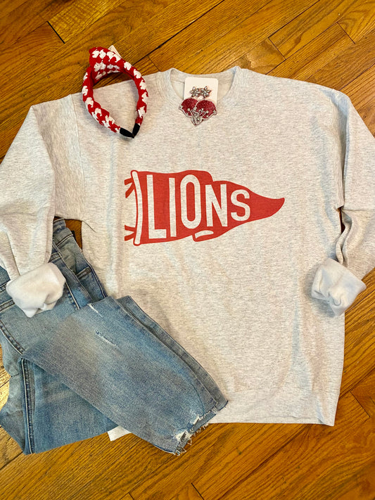 Lions Pennant Sweatshirt