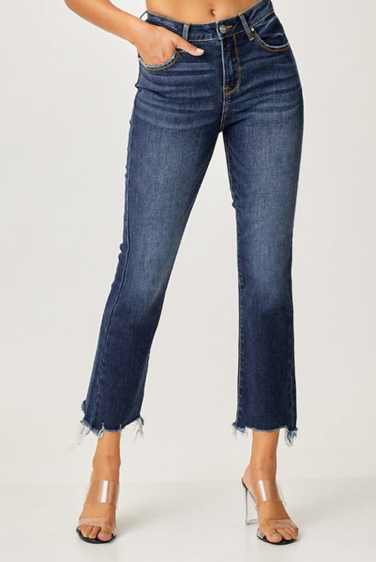 High Rise Crop Jean