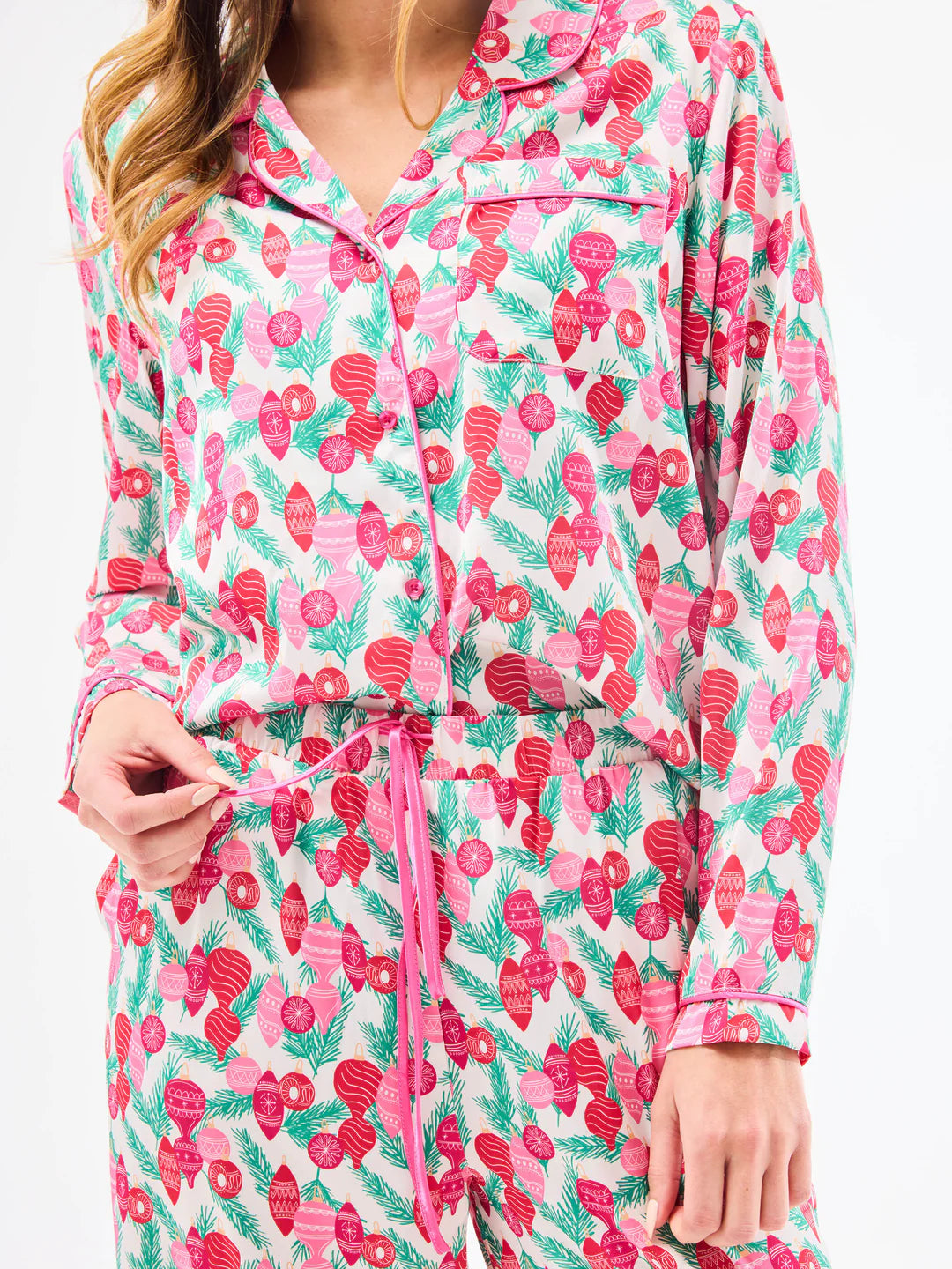Charlotte Trim The Tree PJ Set