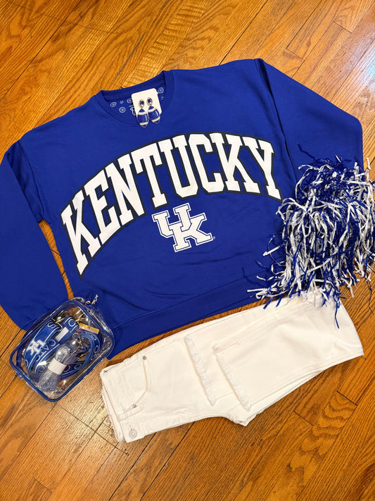 Kentucky Crew Neck Oversized Fleece