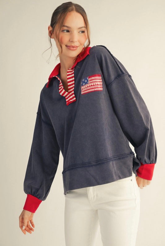 Patriotic Pullover