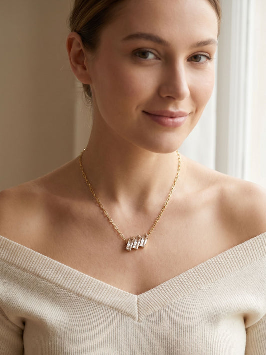 4NGK8BGCRY - Necklace