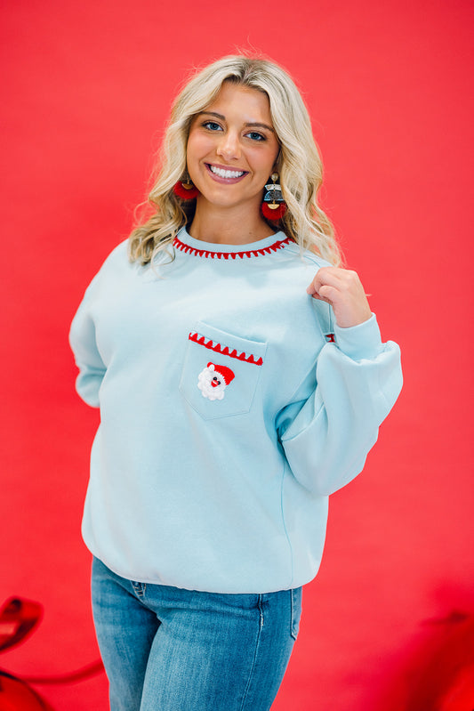Holiday Santa Sweatshirt