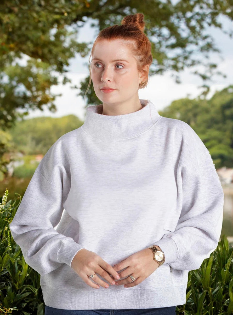 Mock Neck Fleece