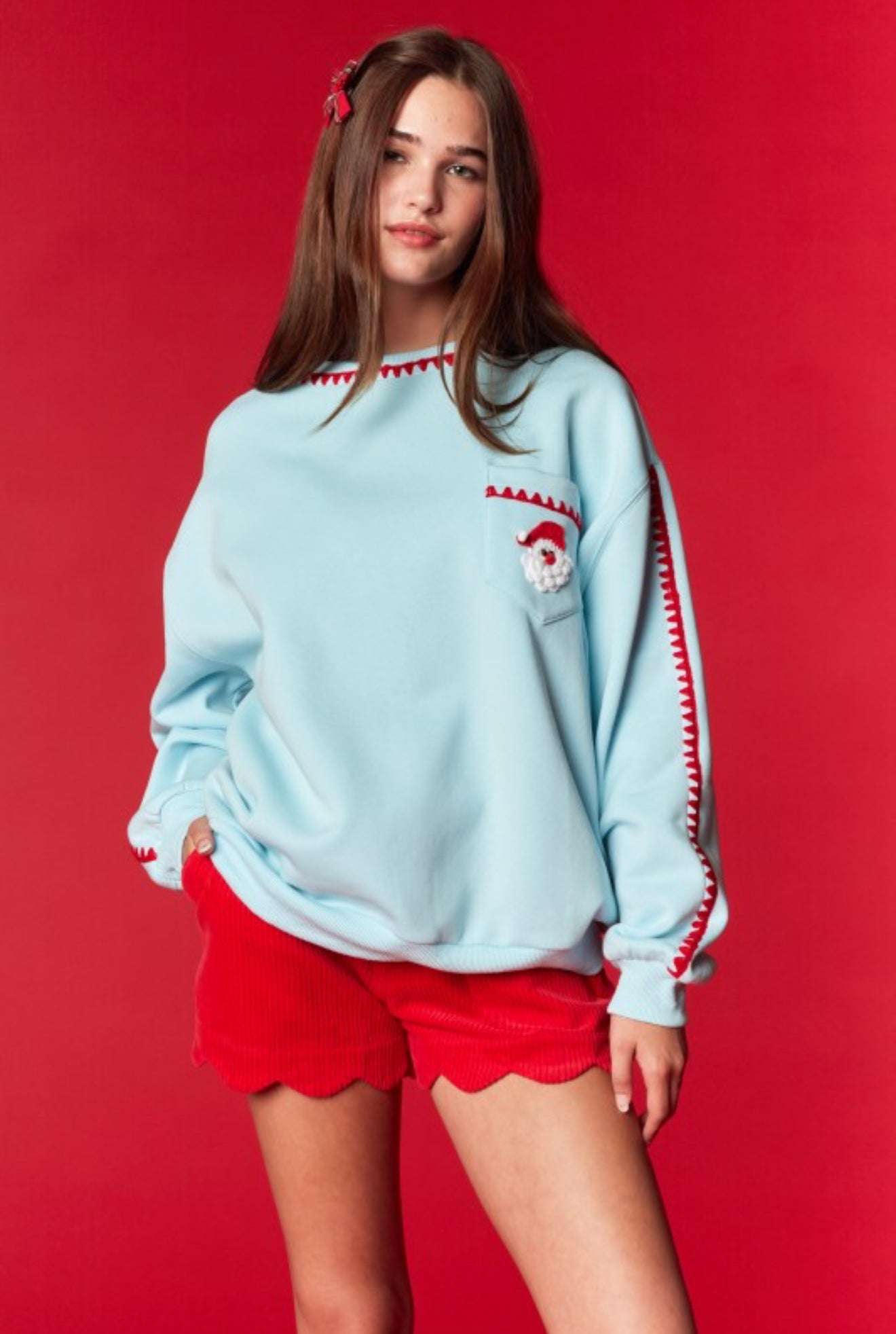 Holiday Santa Sweatshirt