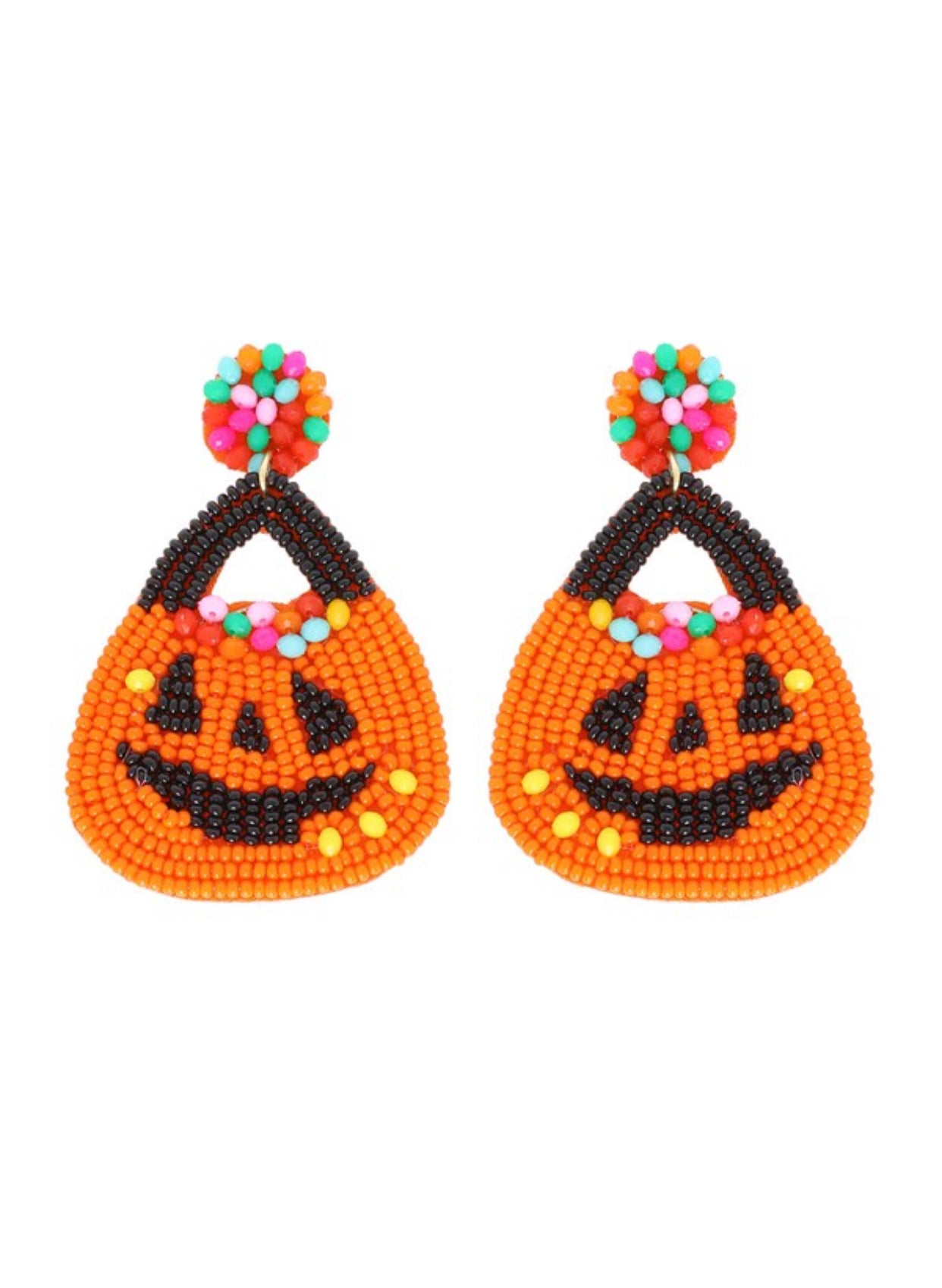 Pumpkins Post Earring