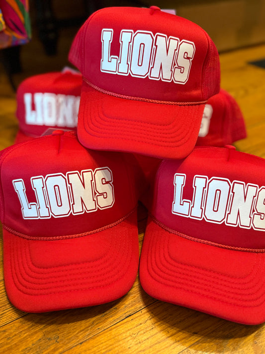 LIONS Foam Trucker Hat