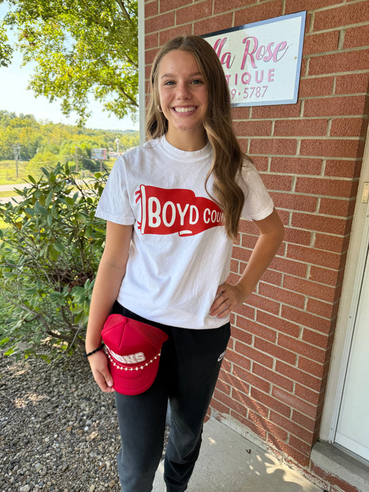 Boyd County Pennant Tee