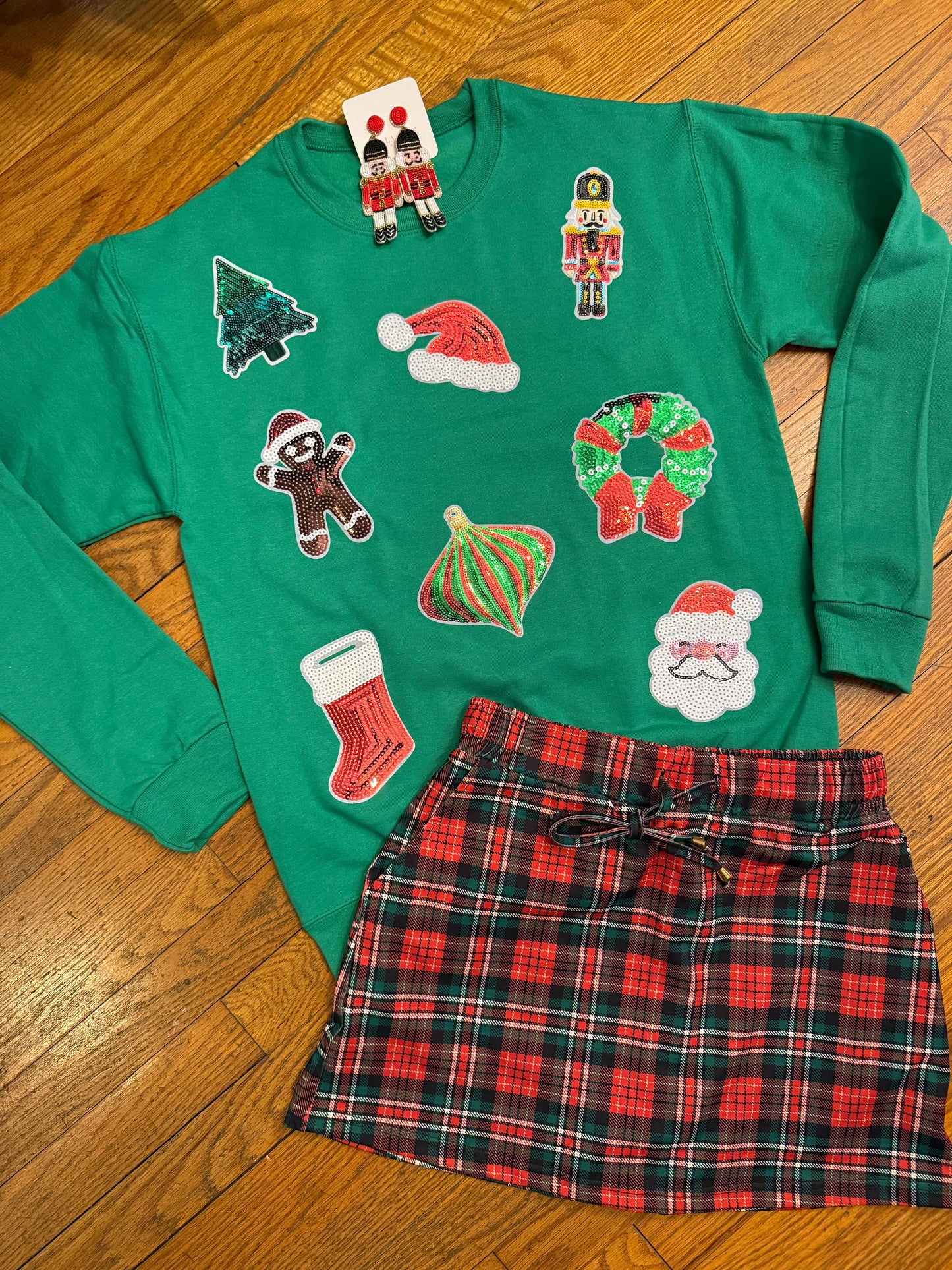 Festive Christmas Sparkle Sweatshirt