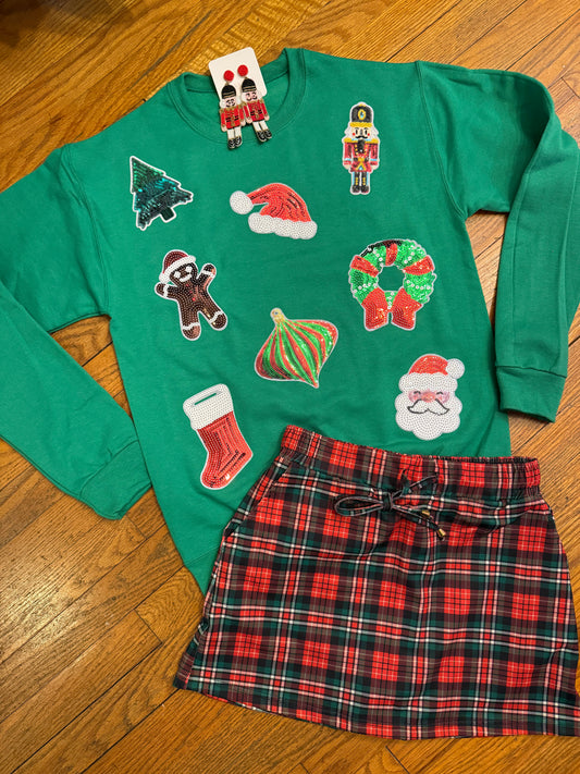 Festive Christmas Sparkle Sweatshirt