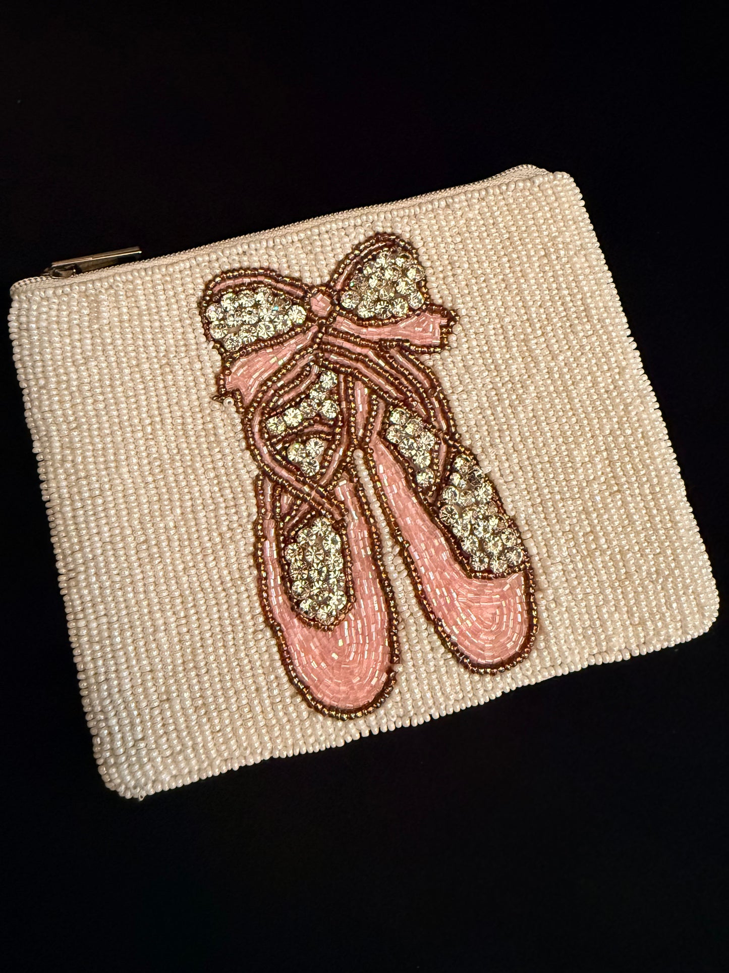 Ballet Beaded Coin Purse