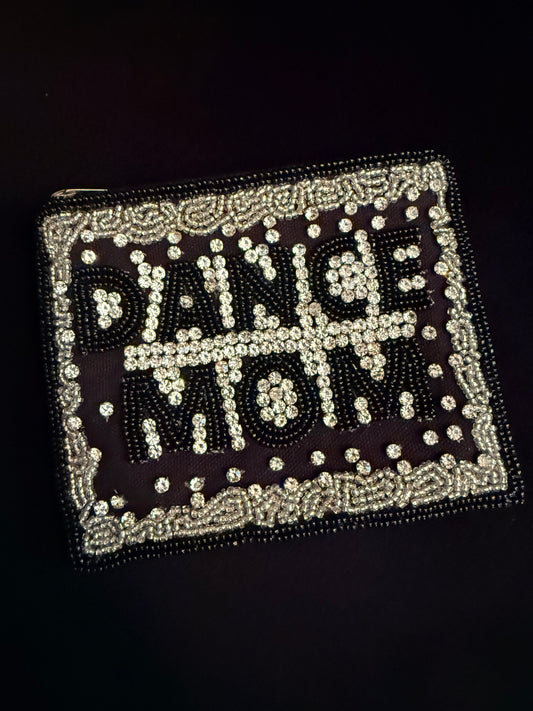 Dance Mom Beaded Coin Purse
