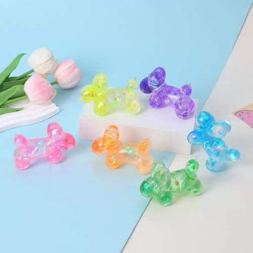 Squishy Glitter Balloon Dog
