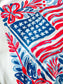 Flag & Flowers Tee