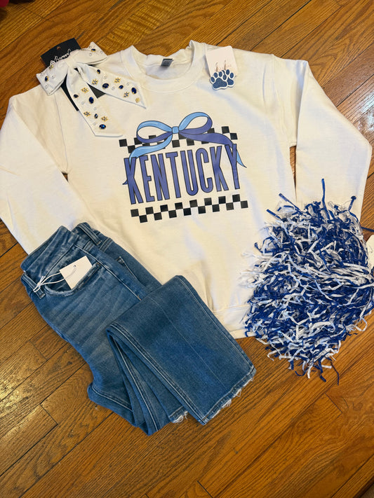 Kentucky Bow Sweatshirt